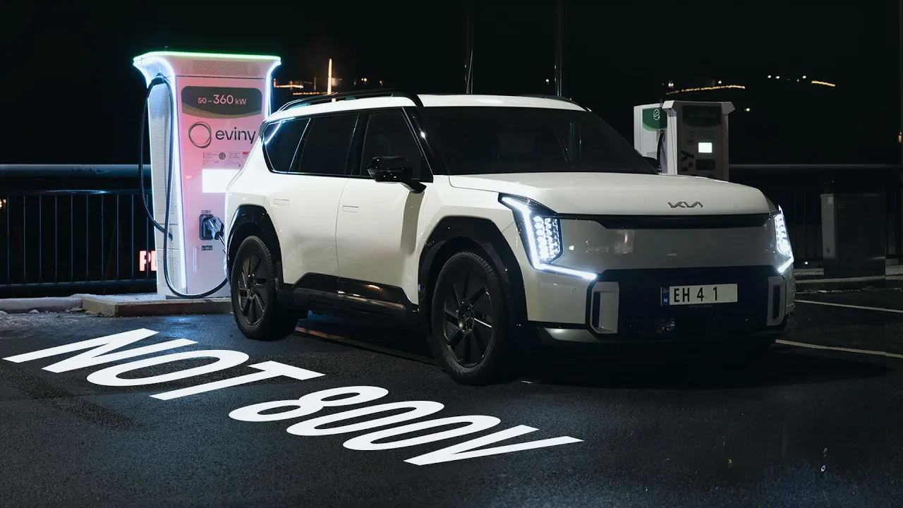 Lower Voltage Than Expected - EV9 Full Charging Test and Analysis
