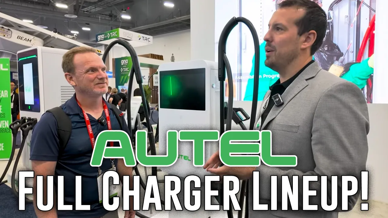 Autel Charging Station lineup - From Level 2 to 640 kw DCFC