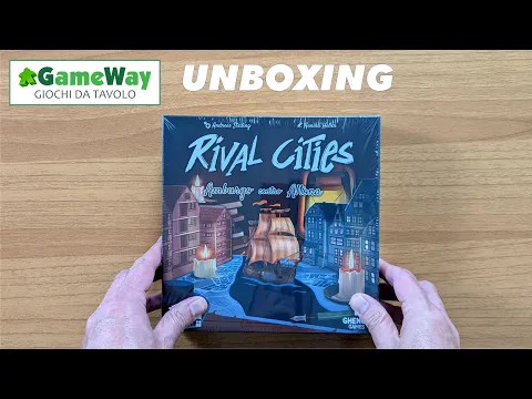 Unboxing di Rival Cities - Amburgo contro Altona - Ghenos Games