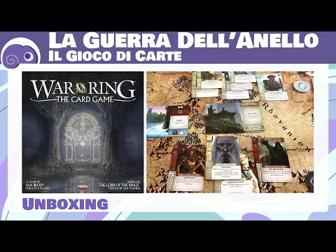 La Guerra dell'Anello: Il Gioco di Carte - Unboxing