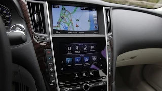 2015 / 2016 Infiniti Q50 InTouch 2-Screen Infotainment and Navigation Review
