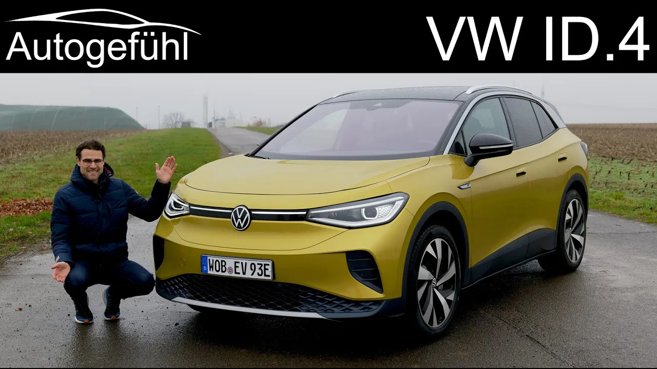 VW ID4 FULL REVIEW driving the all-new Volkswagen EV SUV (US: ID.4 Pro)