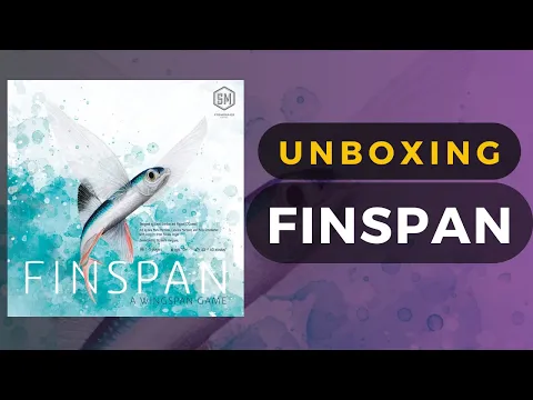 Finspan Board Game Unboxing | DaniCha
