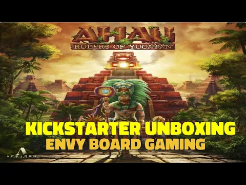 Ahau: Rulers of the Yucatan Kickstarter Unboxing