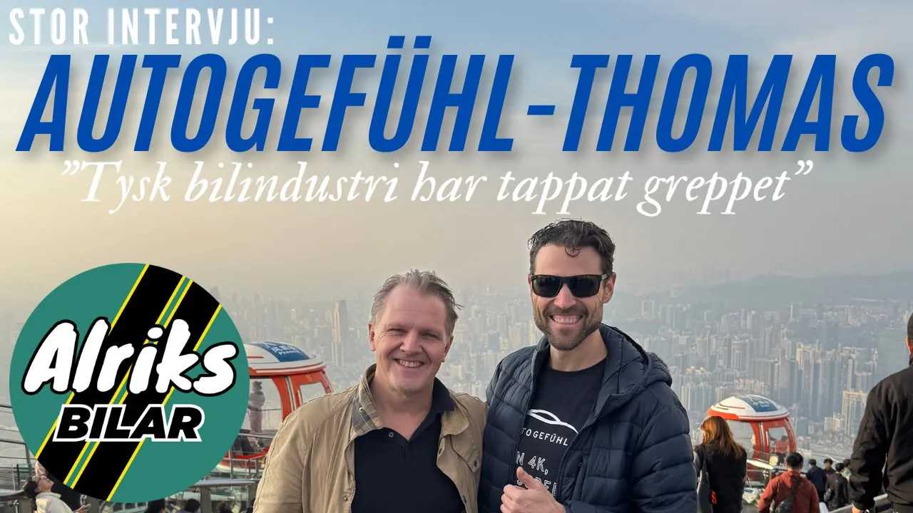 Stor intervju med Autogefühl-Thomas. Karriär, drömmar, tysk bilindustris problem, pengar, elbilar …