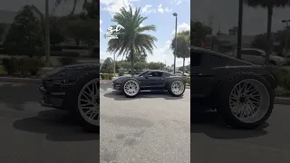 This must be 'wheely' fun to ride...🛞 #mustang #wheels #funny