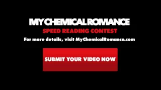 My Chemical Romance Speed Reading Contest