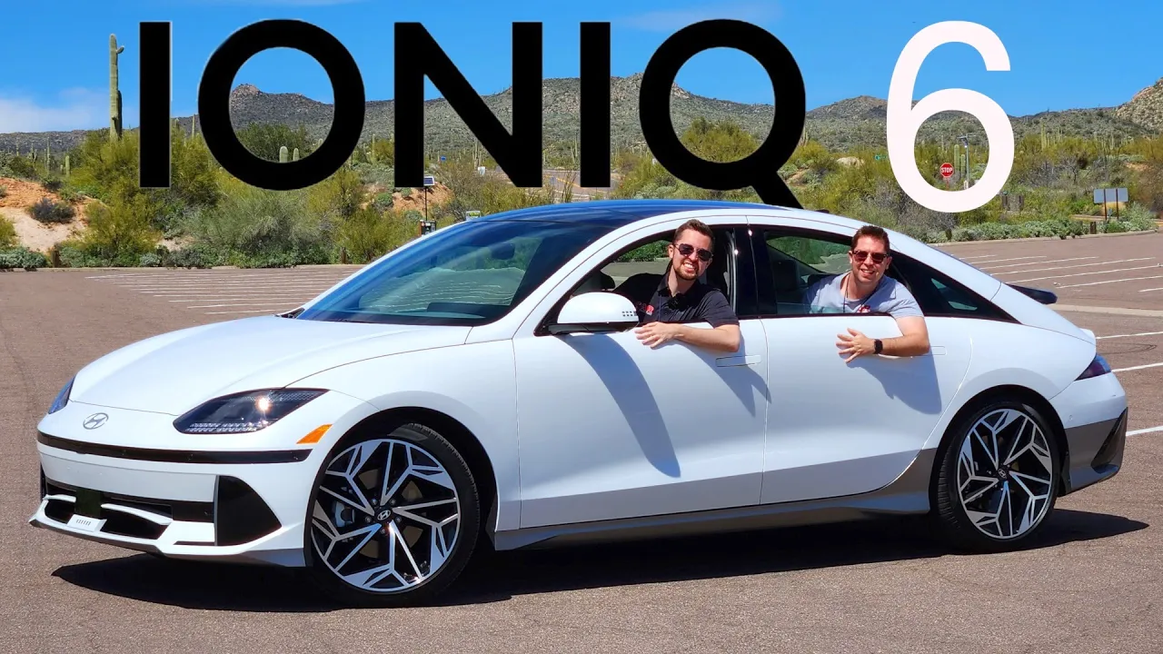 Spaceship on Wheels! -- Is the 2023 Hyundai IONIQ 6 the first REAL threat to the Model 3??