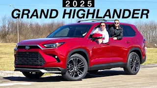 2025 Toyota Grand Highlander -- What's NEW for 2025?? (New Trims & MORE!)
