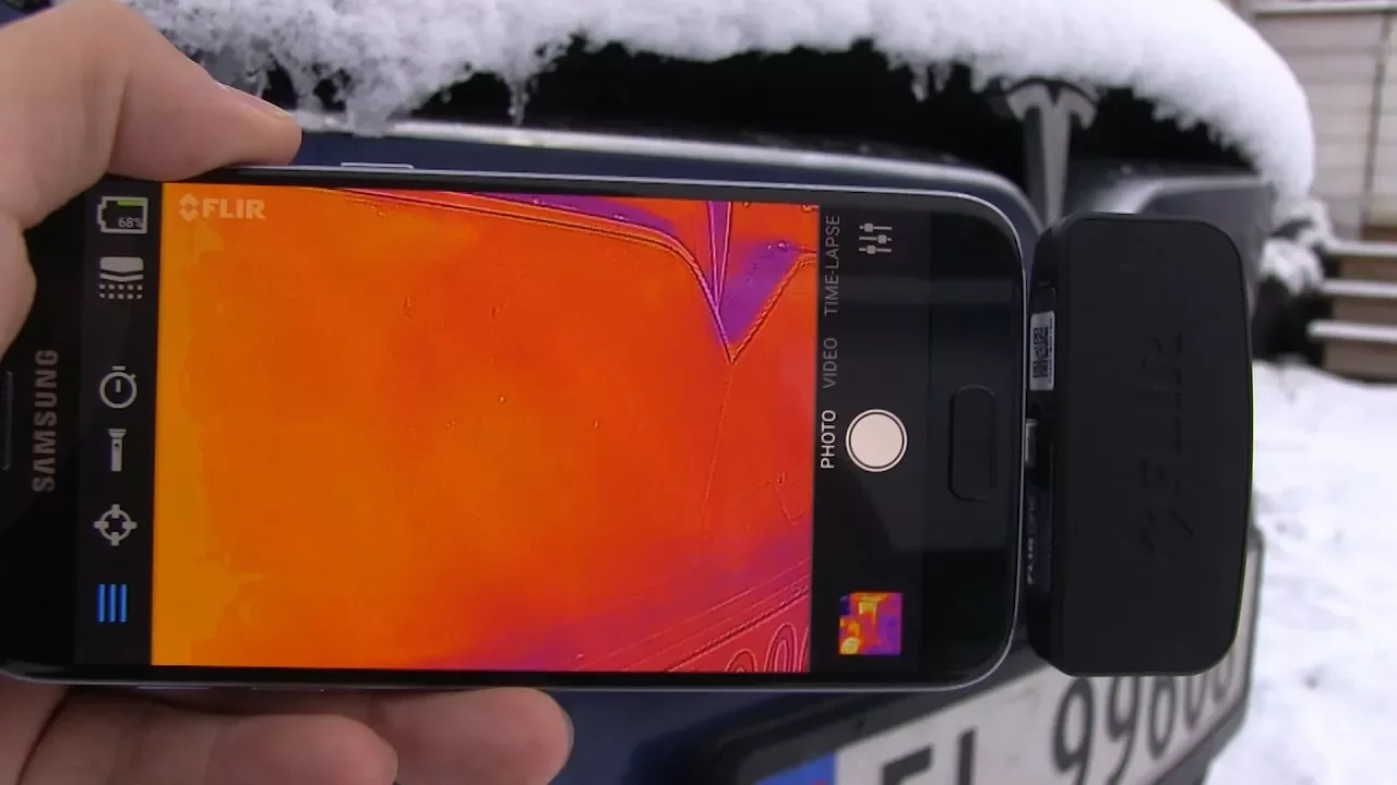 Seeing things through thermal camera