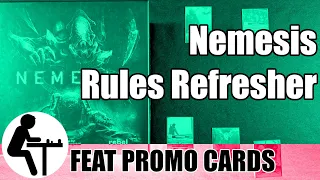 Nemesis Rules Refresher: Feat Promo Cards