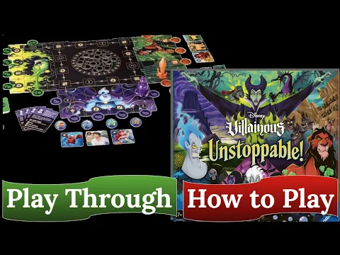 Disney Villainous Unstoppable! How to Play & Play Through