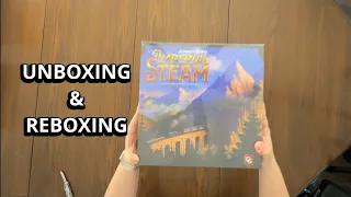 Imperial Steam - Board Game Unboxing and Reboxing - What's in the Box?
