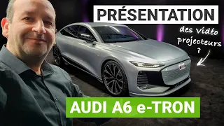 L'Audi A6 e-tron nous en met plein la vue et ça promet !