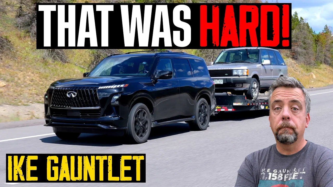 We Max Out the New 2026 Infiniti QX80 on the World's Toughest Towing Test!