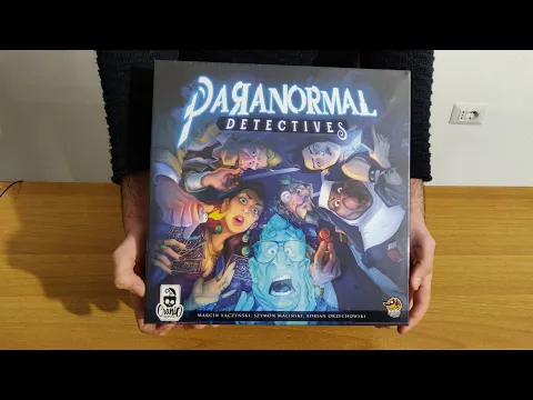 Unboxing del gioco Paranormal Detectives
