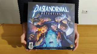 Unboxing del gioco Paranormal Detectives
