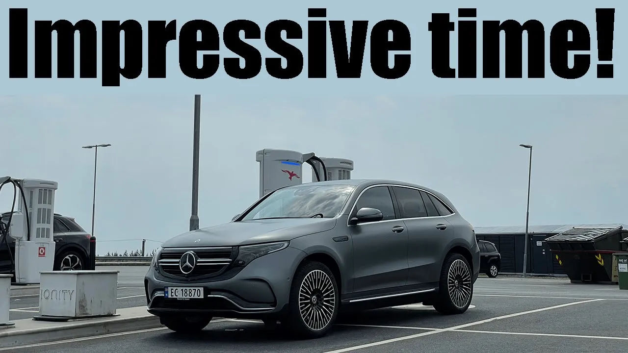 Mercedes Benz EQC 615km Range Test (NHSR)