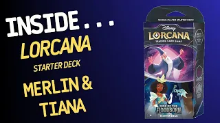 Inside…DISNEY LORCANA Rise of the Floodborn: Amethyst & Steel Starter Deck (4K 60fps)