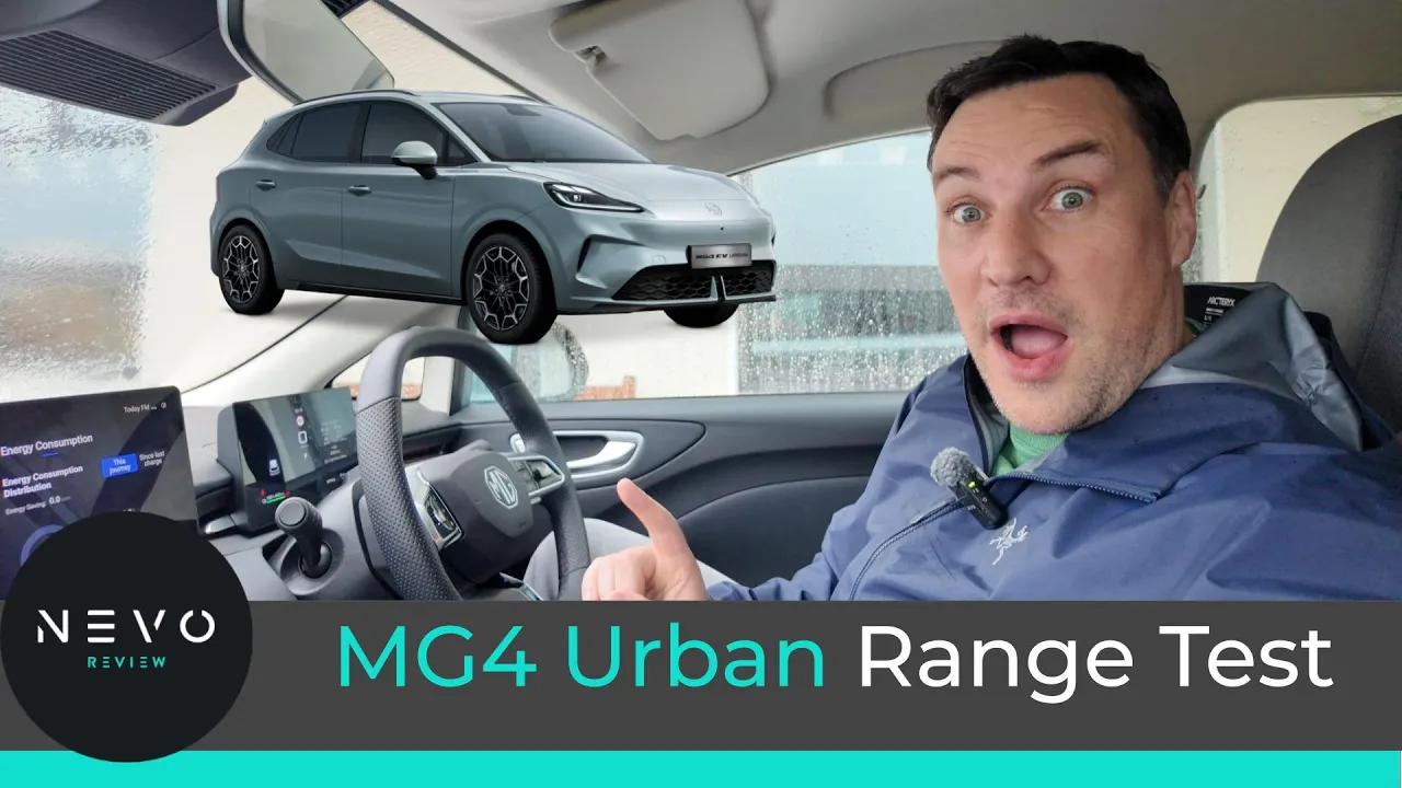 MG4 Urban Coast to Coast Range Test