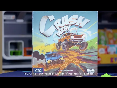 Crash Derby Announcement Trailer - a game of vehicular combat enhancable by 3D Printing