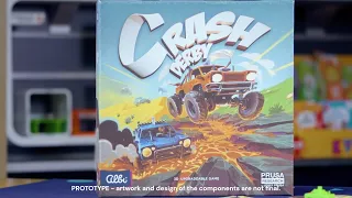 Crash Derby Announcement Trailer - a game of vehicular combat enhancable by 3D Printing
