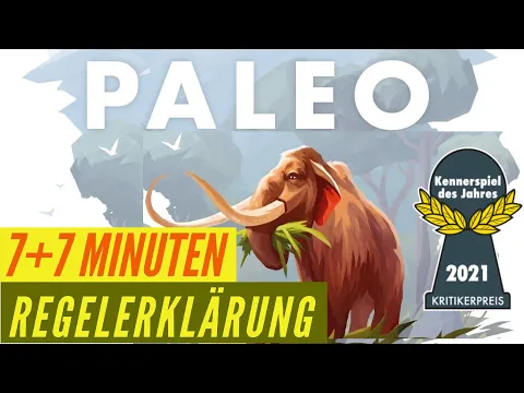 Paleo - Regeln - Aufbau - Anleitung - Regelerklärung - Nominiert zum Kennerspiel des Jahres 2021
