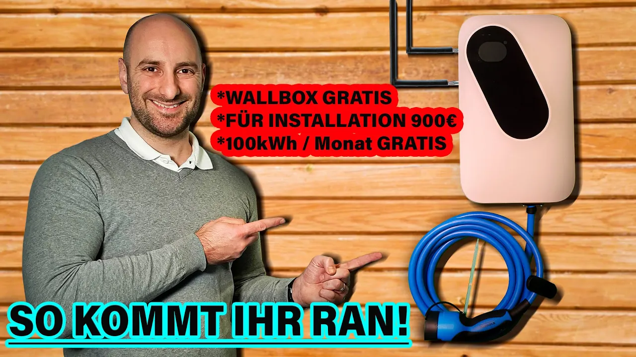 OHNE KFW Förderung! Wallbox + Installation + 2.400kWh GRATIS!