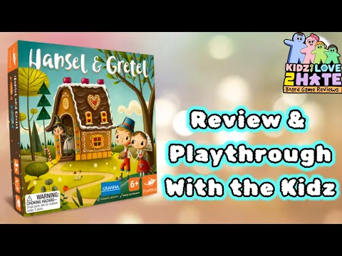 Hansel & Gretel - Kidz of Love 2 Hate #boardgames Review & Playthrough | @FoxMindGames