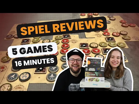 5 more game reviews in 16 minutes!