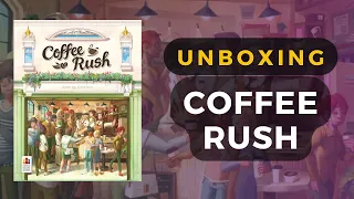 Coffee Rush Board Game Unboxing | DaniCha