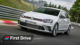 Volkswagen Golf GTI Clubsport S first drive review: flat-out at the Nürburgring