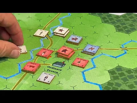 Battle of the Hook board game play thru video will the British be victorious ?