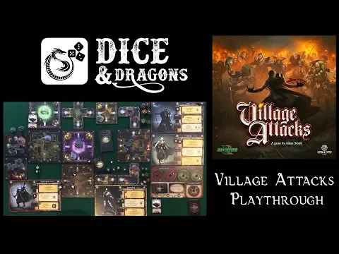Dice and Dragons - Village Attacks Playthrough