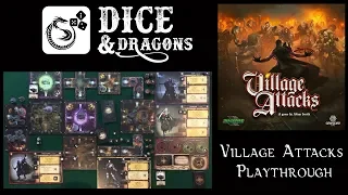 Dice and Dragons - Village Attacks Playthrough