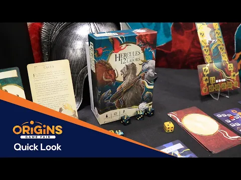 Hercules and the 12 Labors Quick Look from Envy Born Games at Origins 2025