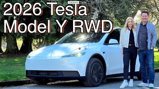 We Drive the Base Model Y. Yes, $5000 Rebate! // 2026 Tesla Model Y RWD