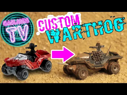 Gaslands TV: Making a Sword Warthog Hotwheels Custom