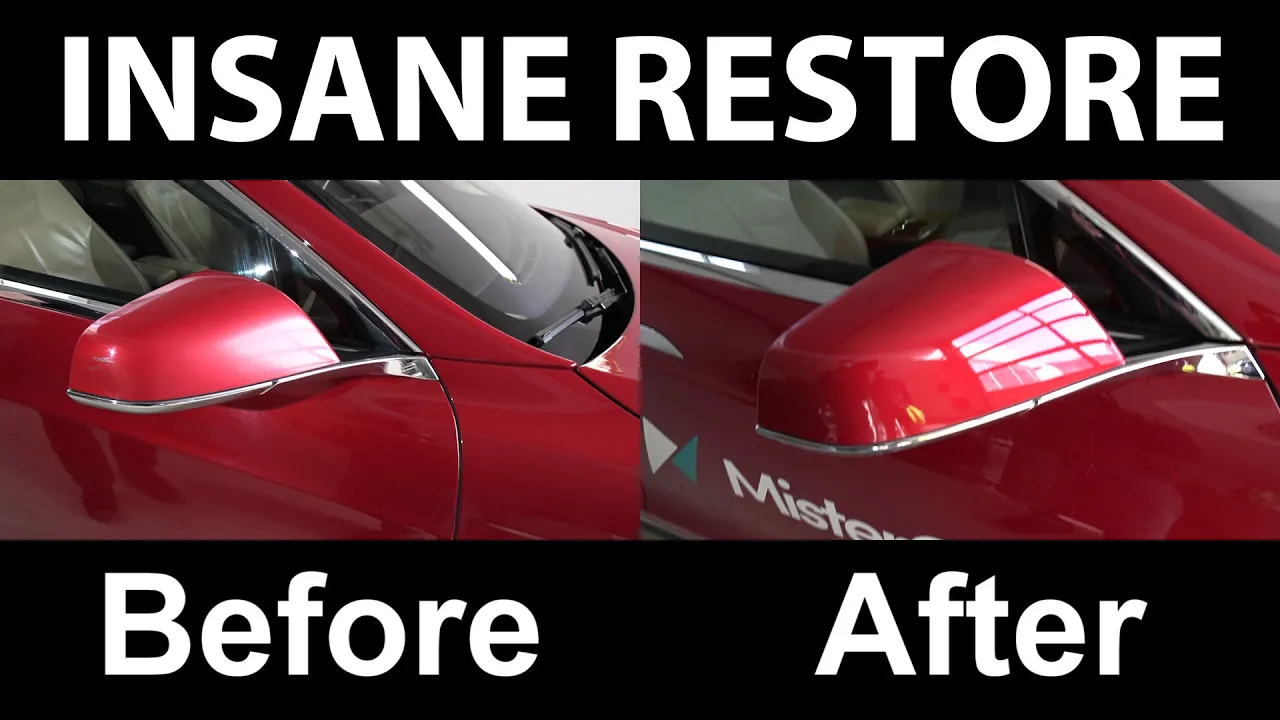 Pit Stop Bilpleie restores 2013 Model S P85 with 350.000 km on odometer
