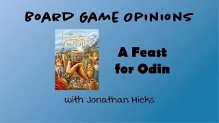Board Game Opinions: A Feast for Odin
