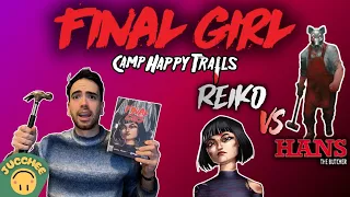 Final Girl - How To Play + Playthrough - Reiko vs Hans at Camp Happy Trails