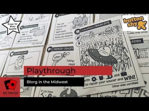 Playthrough | Blorg in the Midwest (Free to Play Game, Button Shy Games)