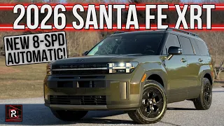 Boxy & Adventurous! – 2026 Hyundai Santa Fe XRT AWD – New Transmission & Detailed Review