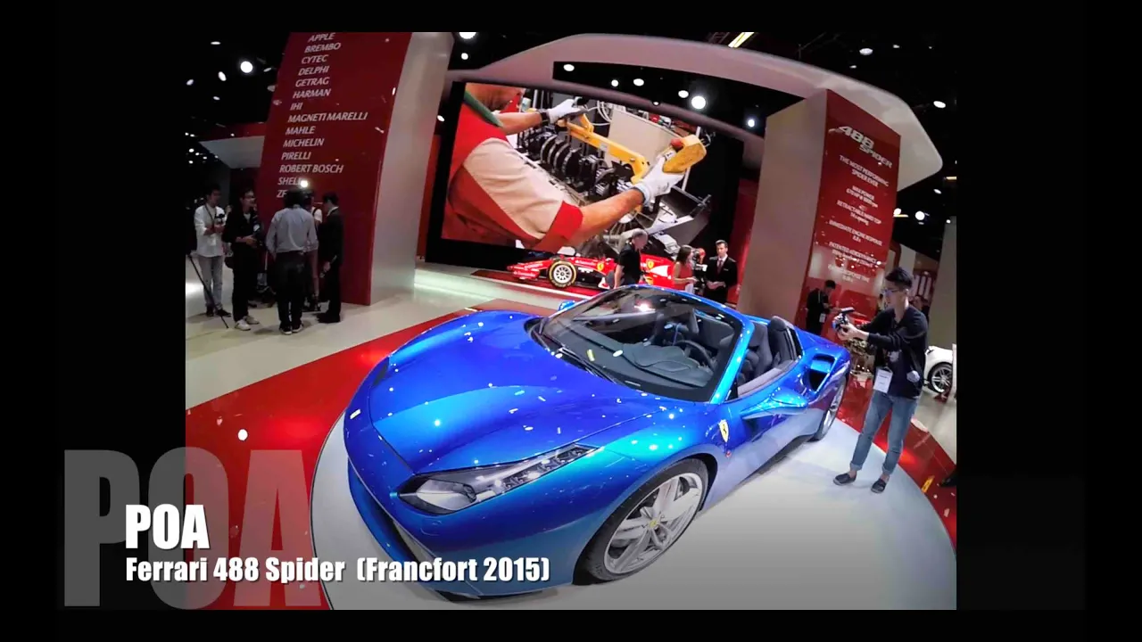 Ferrari 488 Spider (Francfort 2015)