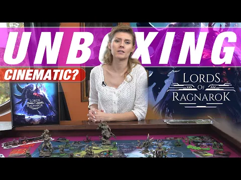 Lords of Ragnarok - All components in detail unboxing 4K