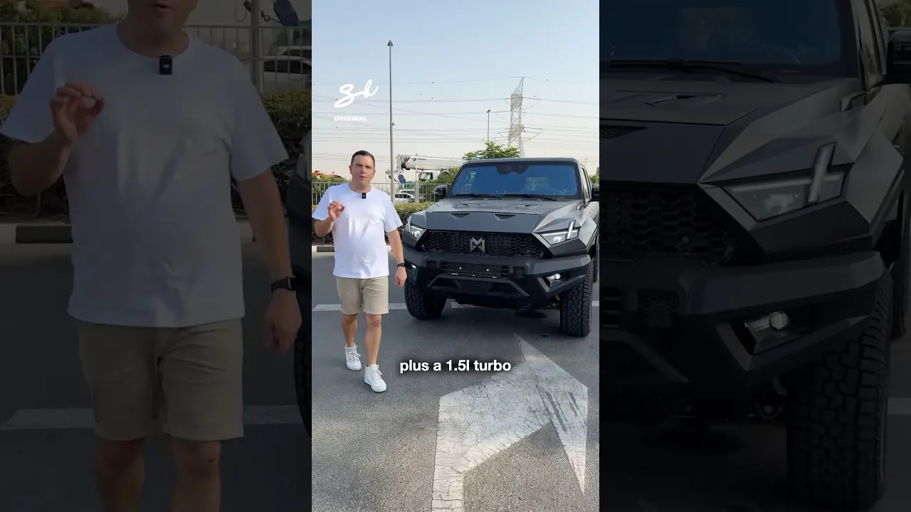 China's answer to the Hummer and the Rezvani...😱 @sbxcars #mhero #hummer #rezvani