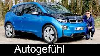 BMW i3 FULL REVIEW range Facelift 94 Ah test driven - Autogefühl
