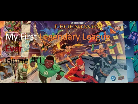 DC Legendary | My First Legendary League Game 1 | Solo Playthrough