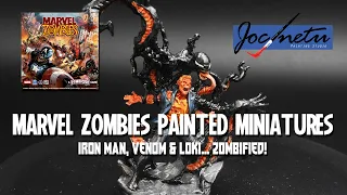 Marvel Zombies Painted Miniatures Part 4 | Zombie Iron Man, Venom, Loki & More!
