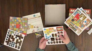 Patchwork - Board Game Unboxing & Reboxing - See What's In The Box